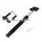 New product for 2015 extended monopod selfie stick z07-5 s cable control for cell phone