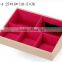 W1275I-4 Wholesale Alibaba Slope Style Cosmetic Storage Box Stackable Wooden Jewelry Display