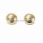 Minimalism Unisex 14k Yellow Gold Ball Stud Earrings for Boys and Girls
