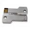 4GB Key Shaped Usb Stick With Stainless Steel