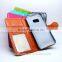 nice craft rainbow color magnetic wallet leather cases with card holders for htc desire 826 phone capa