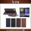 Genuine leather Wallet Flip Case Cover for sony z5 with real leather case