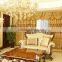 Manufacturer curtain fabric/ curtain blinds Unique design style fashion trend of luxury style