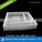 PP clear 3 compartments small Medical Plastic Tray For Injection ,Syringe ,Infusion Tube And Medicine And Medical Supplies.
