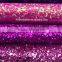 shiny artificial leather synthetic pu glitter leather fabric for making bags shoes
