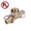 lead free brass male tee