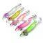 CHS014 ABS plastic squid jig like banana hard shrimp fishing bait for octopus