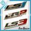 Custom chrome badge nameplate car logo