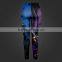 Woman Body Fitted Leggings / Tights Full Sublimated With Custom Hawkeye And Black Widow Design