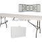 244*75*74 cm Suitcase plastic table/custom folding changing table