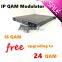 Network HD Broadcast and IPTV Streaming Encoder with 2xASI Mux,4x hdmi encoding,2x ASI output per Module,3 Module per Chassis