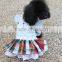 winter skirt woolen winter dog clothes with skirt