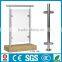 modular steel toughed glass railings design for stairs prices