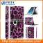 Women Fashion 2016 Rotating Gray Leopard Print PU Tablet Back Cover