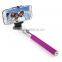 2015 hot new selfie stick with bluetooth shutter button, selfie stick monopod, camera selfie stick,