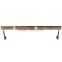 Durable hot sale gold wall mounted clothing racks for wholesale