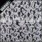 nylon cotton knitted stocklot fabrics grey lace fabric rigid raschel lace fabric