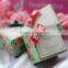 recycled paper candy box wedding
