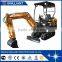 Hot sale! 2t Top brand mini walking excavator for sale china engine