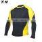 Wholesale compression shirts rash guard,sublimated rash guard