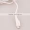 Guangzhou Best Sell Fast Dual Port USB Wall Charger, USB Mobile Charger with Cable