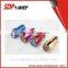 Promotion: high quality stainless steel alloy dual port usb car charger 5V 3.1A Safty Hammer 2usb Car Charger