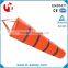 30' 40' 60' High Visibility Orange Grey White Windsock Outdoor Wind Sock Bag with Reflective Belt
