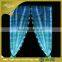 fiber optic luminous fabric light up wedding backdrop curtains