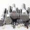 black silver 15 pcs professional cosmetic makeup brush set