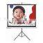 High quality outdoor portable projection tripod screen