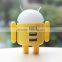 Cheap funny cute robot 3 ports usb 2.0 hub for promotions