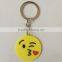 New design hot sale 3D soft pvc/rubber keychain