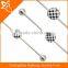 fashion 316L epoxy cross industrial barbell piercings
