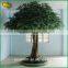 Cheap price artificial tree fiberglass trunk artificial banyan tree fake tree decoration