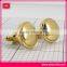 fashion metal cufflink,spanner/ golf ball/ shoe cufflink