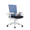 office Black Middle back swivel chair with adjustable armrest