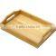 Unfinished Cheap Wooden Food Carrying Tray With Handle