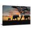 African Lanscape Elephant Giclee Printing Canvas Art For Livingroom DWYS31