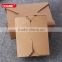 Personalized Kraft Paper Take Away Food Packaging Salad Box Lunch Boxes