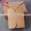 Disposable paper take away noodle box with handle