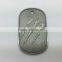 custom antique silver/brass dog tags for sale
