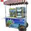 Soft Ice Cream Display Cart