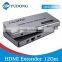 hdmi KVM USB extender 120m hdmi extender 120m over tcp ip, support 1080p, hdmi 1.3, kvm extender