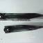 Top quality - two way big plastic zipper black shiny for safety boot
