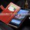 PU leather wallet flip case for sony xperia z ultra xl39h,stand cover for sony