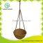 Beautiful shape rattan hanging basket