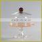 Clear glass cake stand and dome, glass dome cake stand