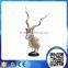 Wholesale room decortative resin deer head statue sculpture figurine christmas ornaments home decor                        
                                                                                Supplier's Choice