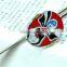 Wholesale metal book mark, opera face book mark