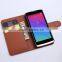 High Premium Litchi Pattern Leather Flip Case Phone Leather Case for LG Leon